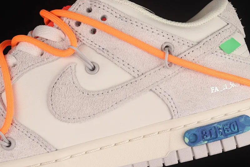 All Categories Nk SB Dunk Series Nk SB Dunk Low Low-top Sneakers Pure Original Version OF x Nk Dunk Low OW Suede SB Smash Backboard Fashion Casual Sneakers DJ0950-116